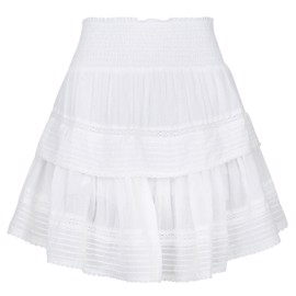 Kenia S Voile Skirt White