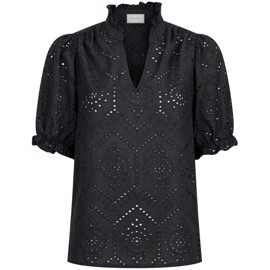 Odesa Embroidery Blouse Black