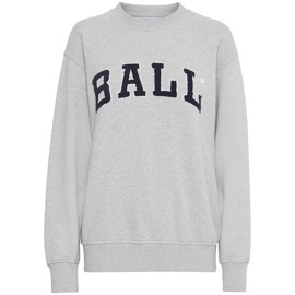 BAALOMA DECO SWEATSHIRT - MEDIUM GREY MELANGE