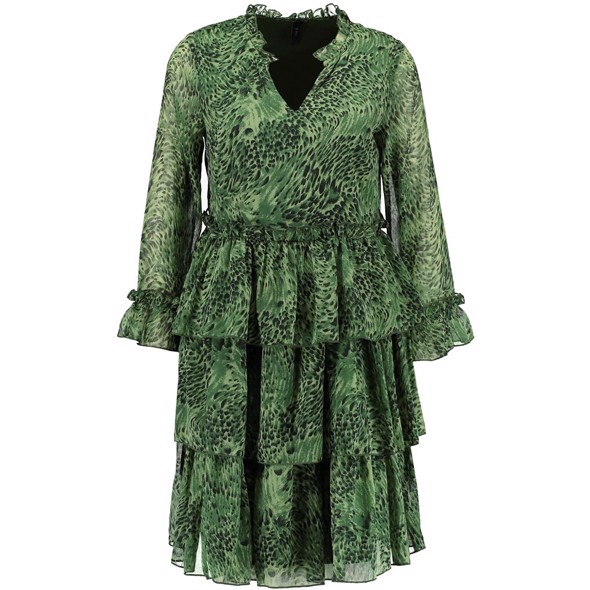 YASHANNEN grøn kjole