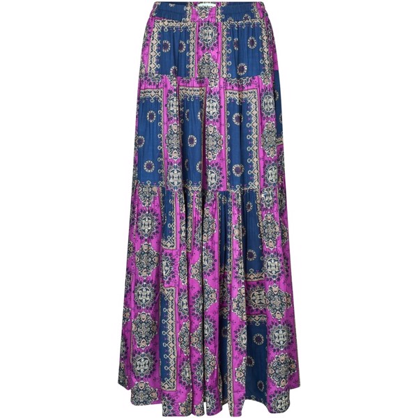 Sunset Maxi Skirt Dark Blue