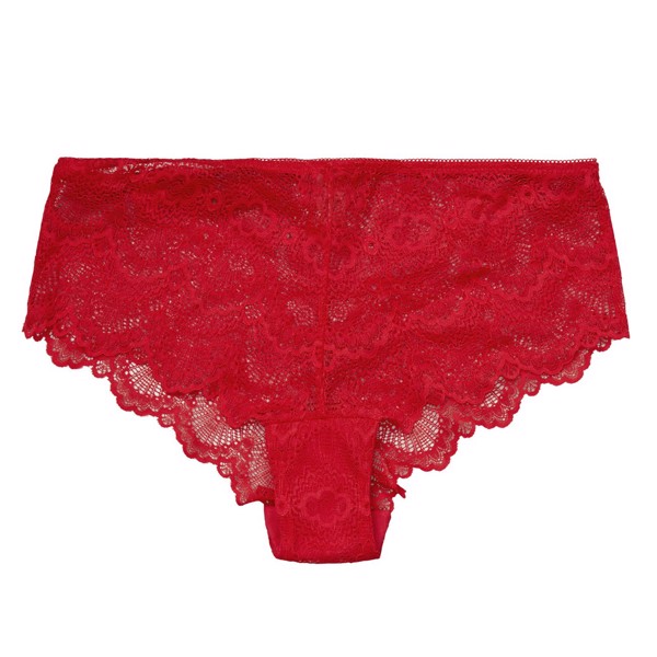 Wave Lace Cassia Hipster Red