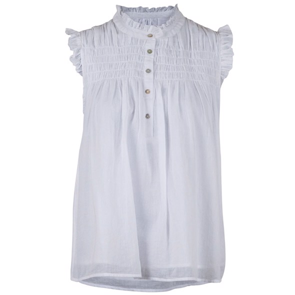 Yona Voile Top white