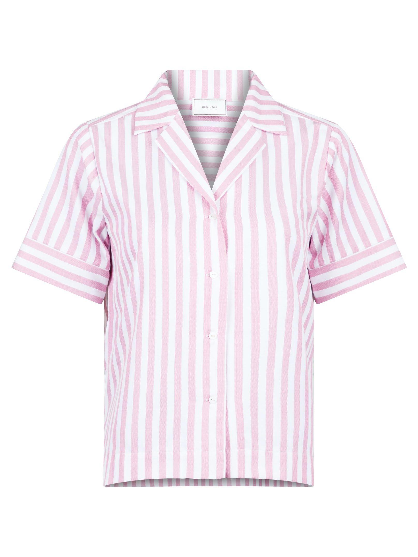 Neo Noir - Stripe Shirt Light Pink