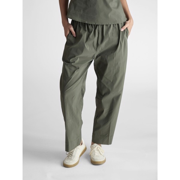 Yana Poplin Pants Army