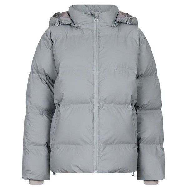 Fox C Puffer Jacket Light Grey