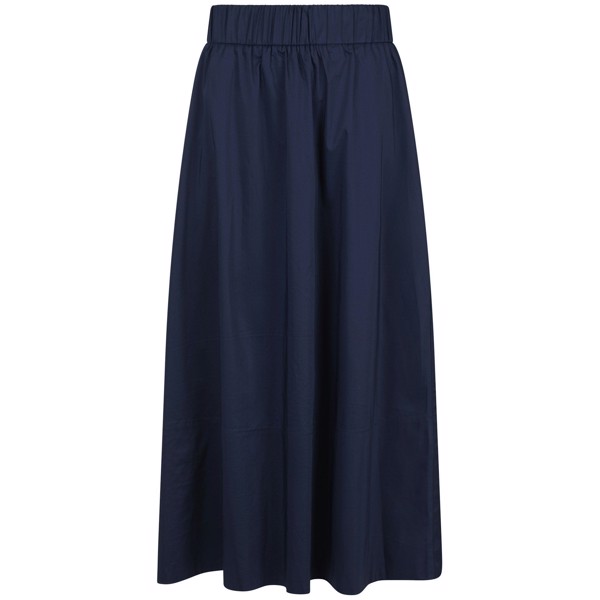 Yara Poplin Skirt Navy