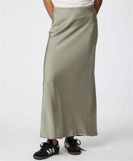 Vicky Heavy Sateen Skirt