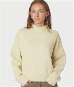 Paulina Knit Blouse Butter Yellow