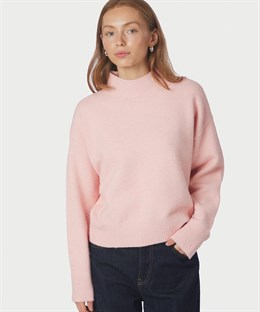 Paulina Knit Blouse Light Pink