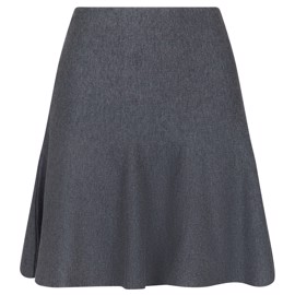 Hanna Knit Skirt Grey Melange