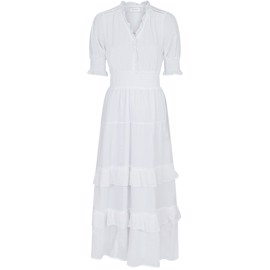 Sophie S Voile Dress White