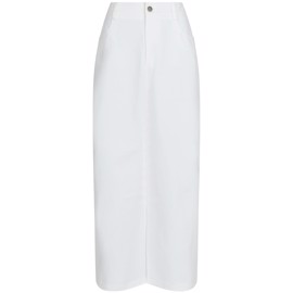 Frankie Denim Skirt Off White