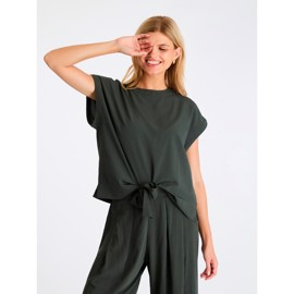 Diandra Top Dark Green