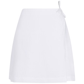 Kinsa Linen Skirt White