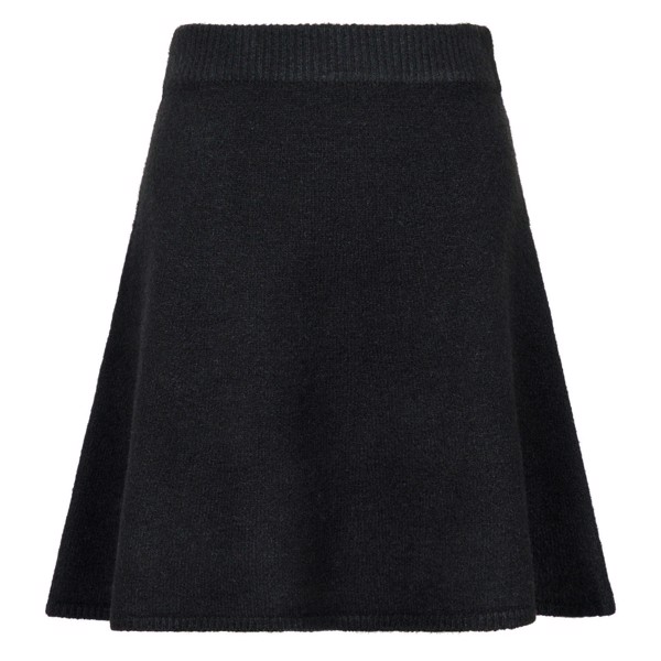 Gisa Knit Skirt Black