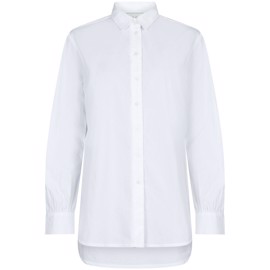 Margit C Poplin Shirt White 