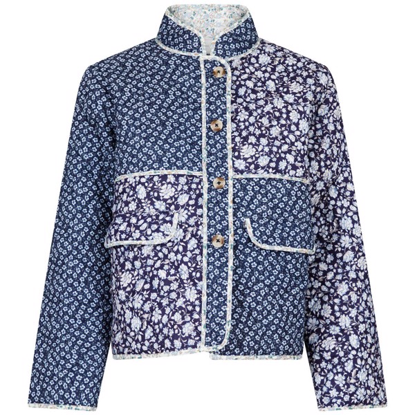 Kamil Quilt Combination Jacket