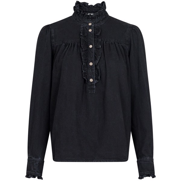 Justine Denim Shirt Black