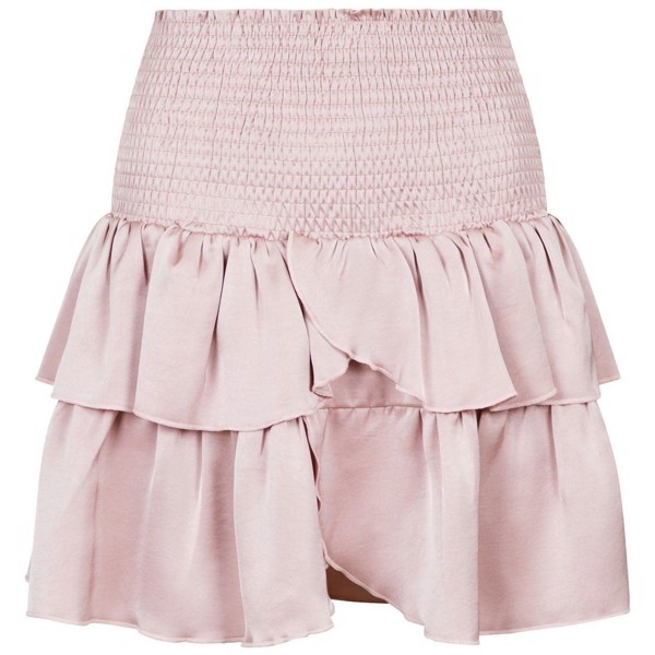 Carin Heavy Sateen Skirt Dusty Rose