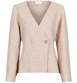 Marie Louise Knit Cardigan Sand Melange