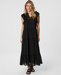 Ankita S Voile Dress Black
