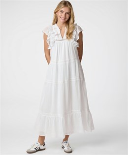 Ankita S Voile Dress White