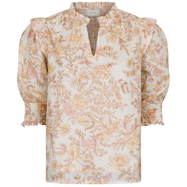 Davina Rose Field Blouse Dusty Yellow