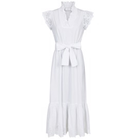 Tianna Embroidery Dress White