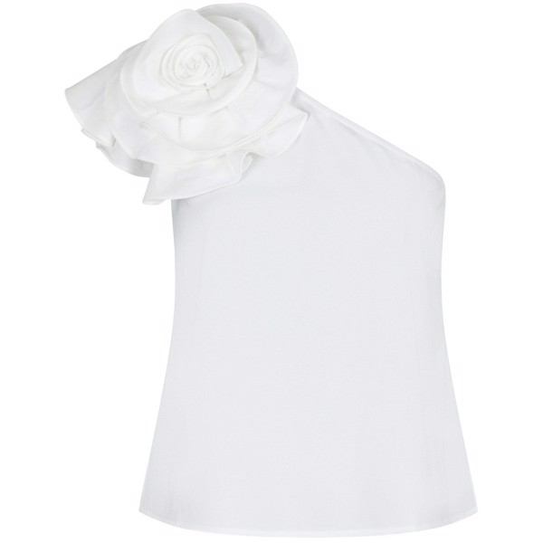 Kelina Rose Top White