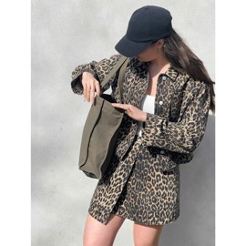  Kendra Leopard Skirt - Pre-order - slut maj