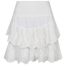 Line Emb Skirt