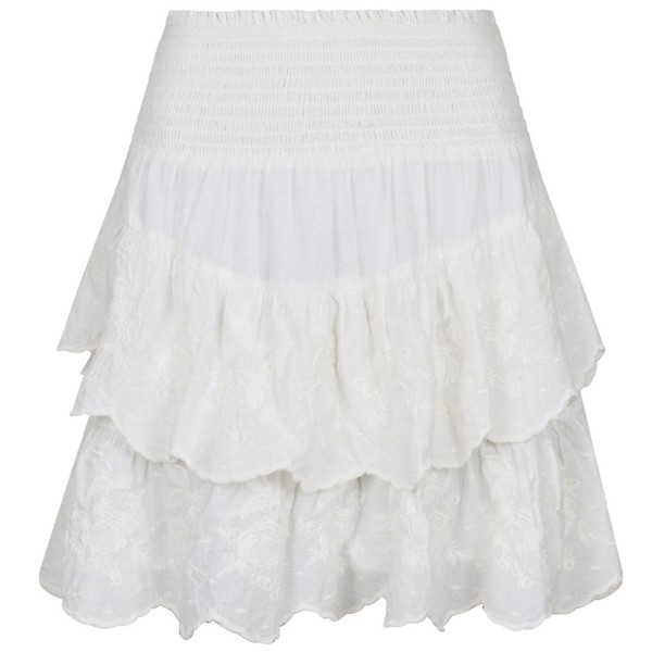 Line Emb Skirt