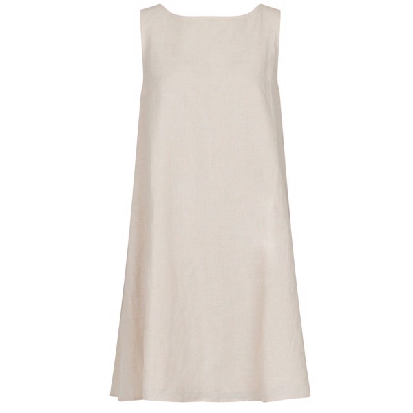 Vallie Linen Dress Sand