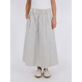 Yara Long Stripe Skirt