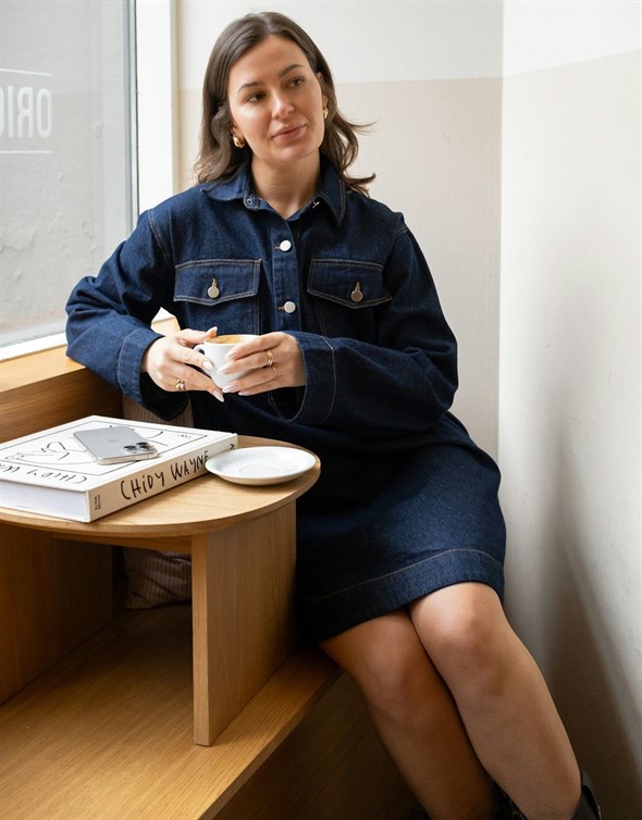 Paras Denim Dress