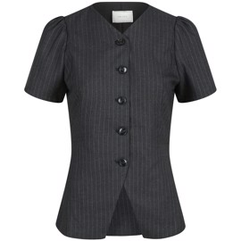 Jules Pinstripe Blouse