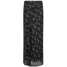 Vinza Flower Branch Skirt Black