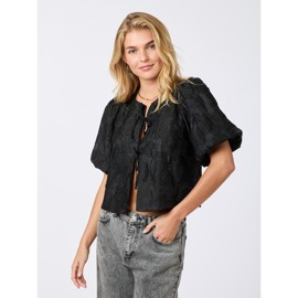 Aska Jacquard Blouse