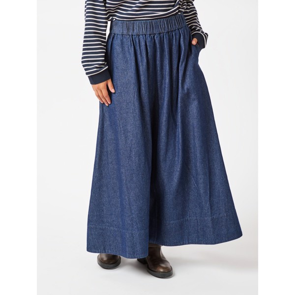 Yara Denim Long Skirt