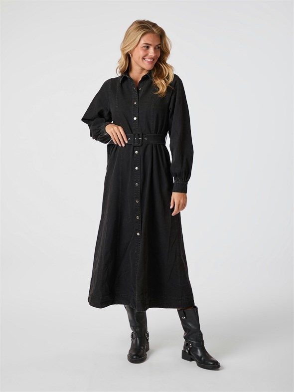 Scarlet Denim Dress