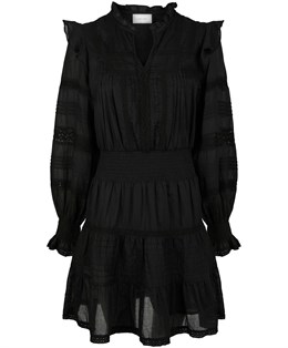 Aran S voile Dress Black