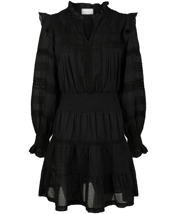 Aran S voile Dress Black