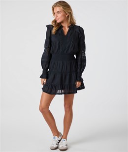Aran S voile Dress Navy
