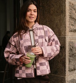 Calah Square Mix Jacket