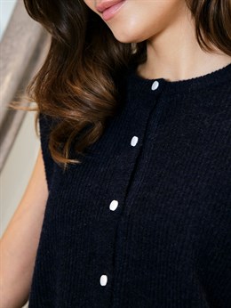 Everest Knit Vest Navy