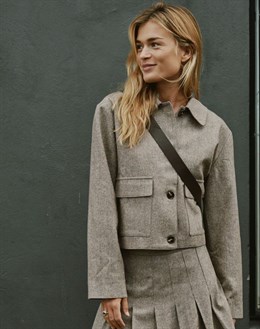 Romana Herringbone Jacket