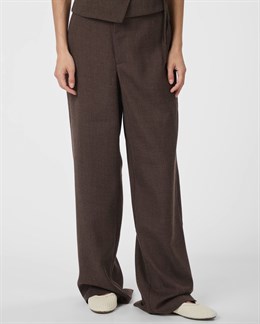 Emmett Melange Pants - Brown Melange