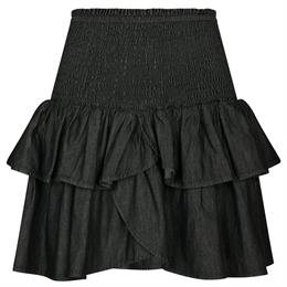 Carin Denim Skirt Black