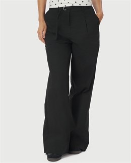 Malba Poplin Pants - Black